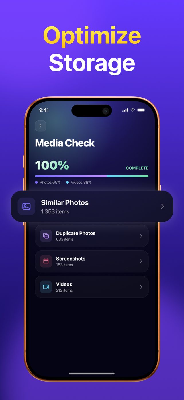 Media Check results